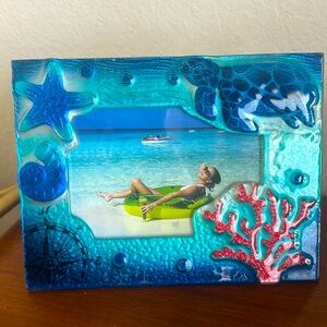 Tropical picture frame